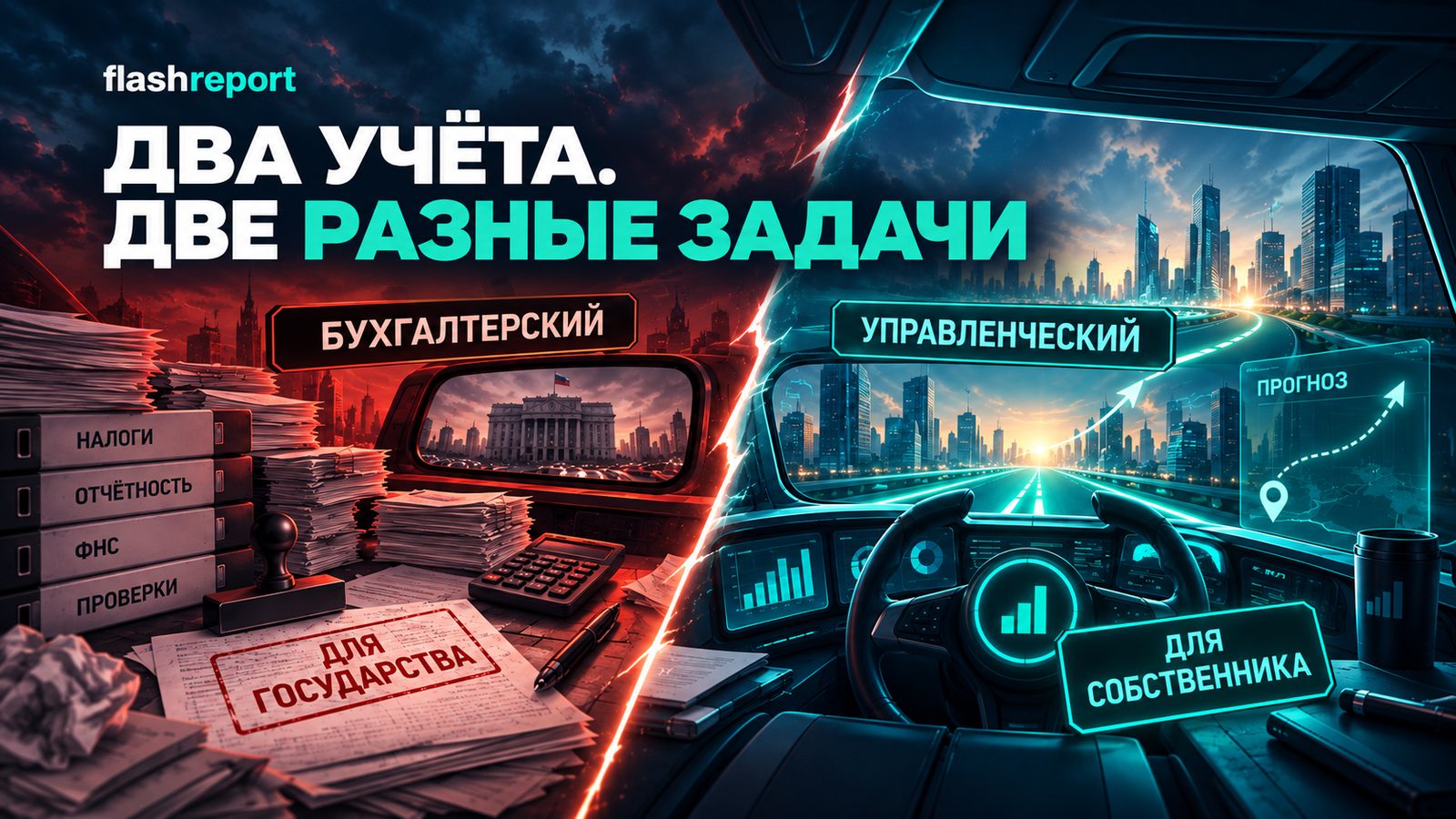 Два учёта. Две разные задачи
